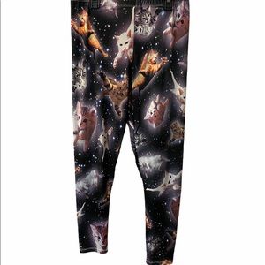 Freeze Galaxy Cats Leggings